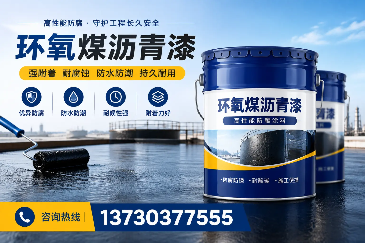 如何判断环氧煤沥青漆的质量?福鼎消费者指南