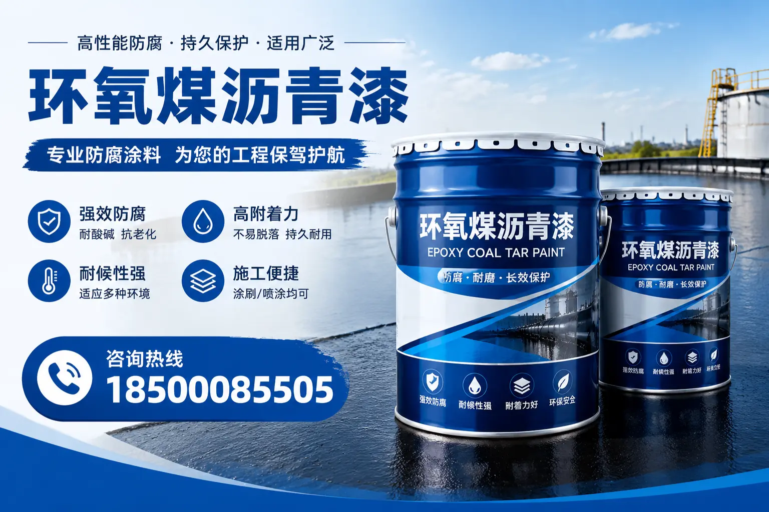 环氧煤沥青漆与其他漆类的比较，福鼎用户的选择依据