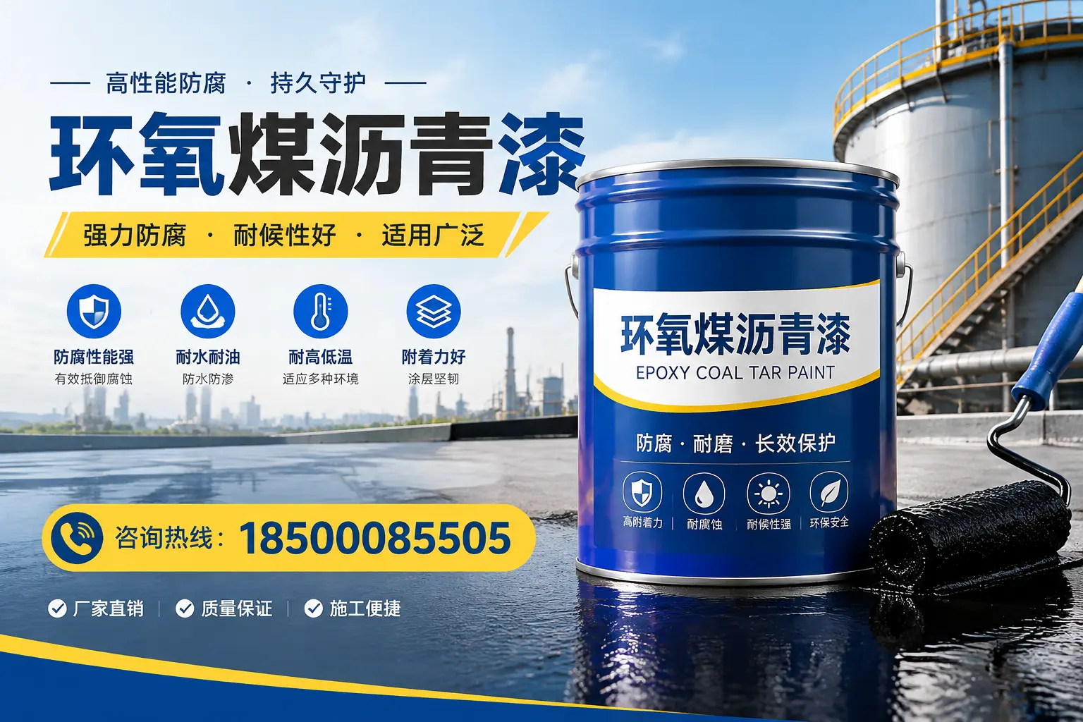环氧煤沥青漆的储存与运输注意事项,福鼎企业须知