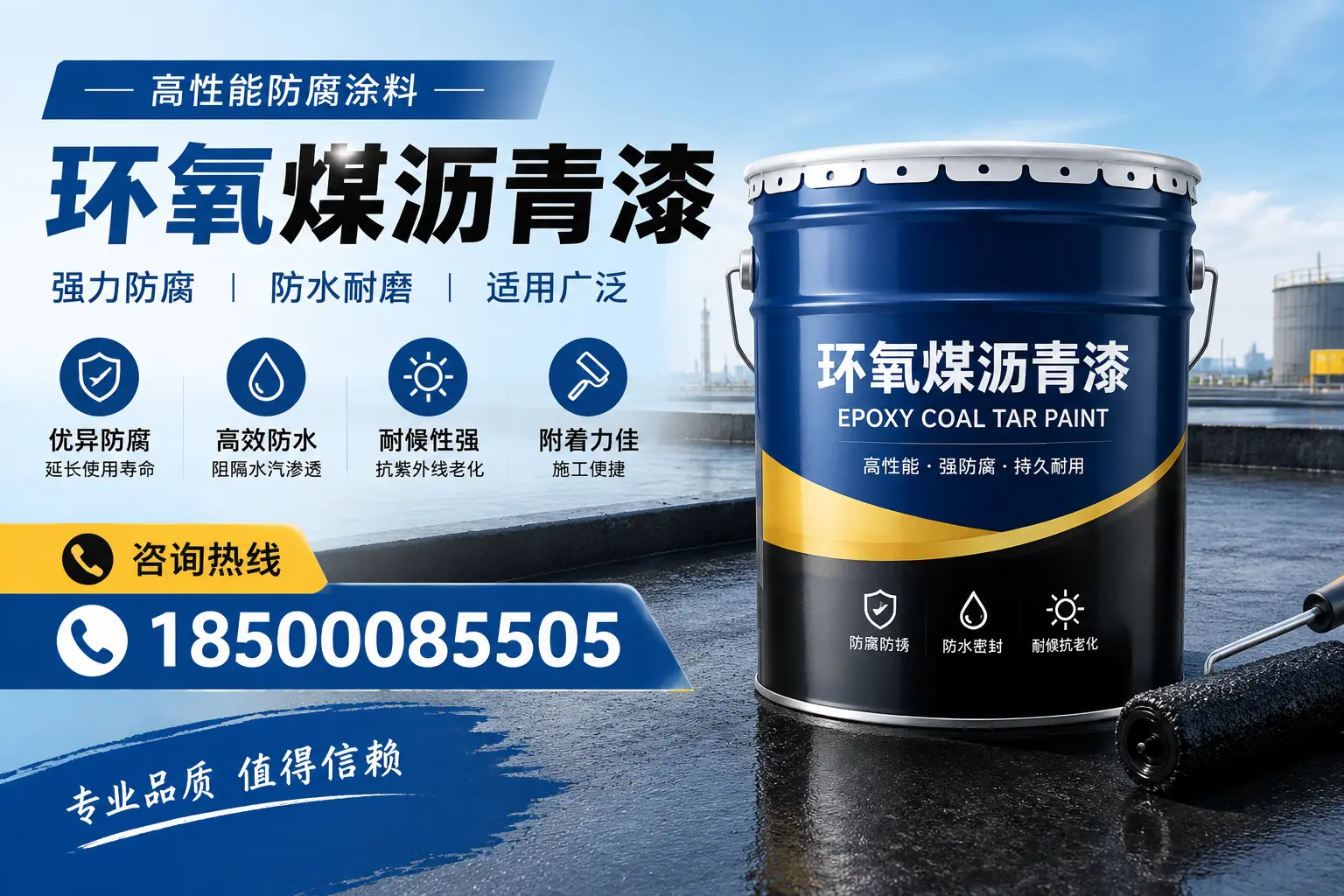 环氧煤沥青漆的主要成分与功能，福鼎用户深度了解