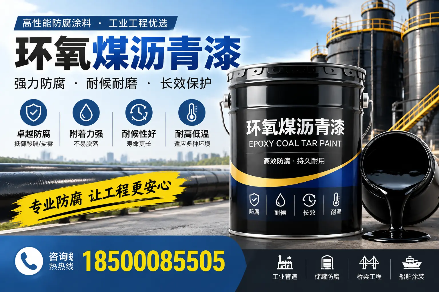 环氧煤沥青漆的施工方法与注意事项,确保在福鼎顺利完成