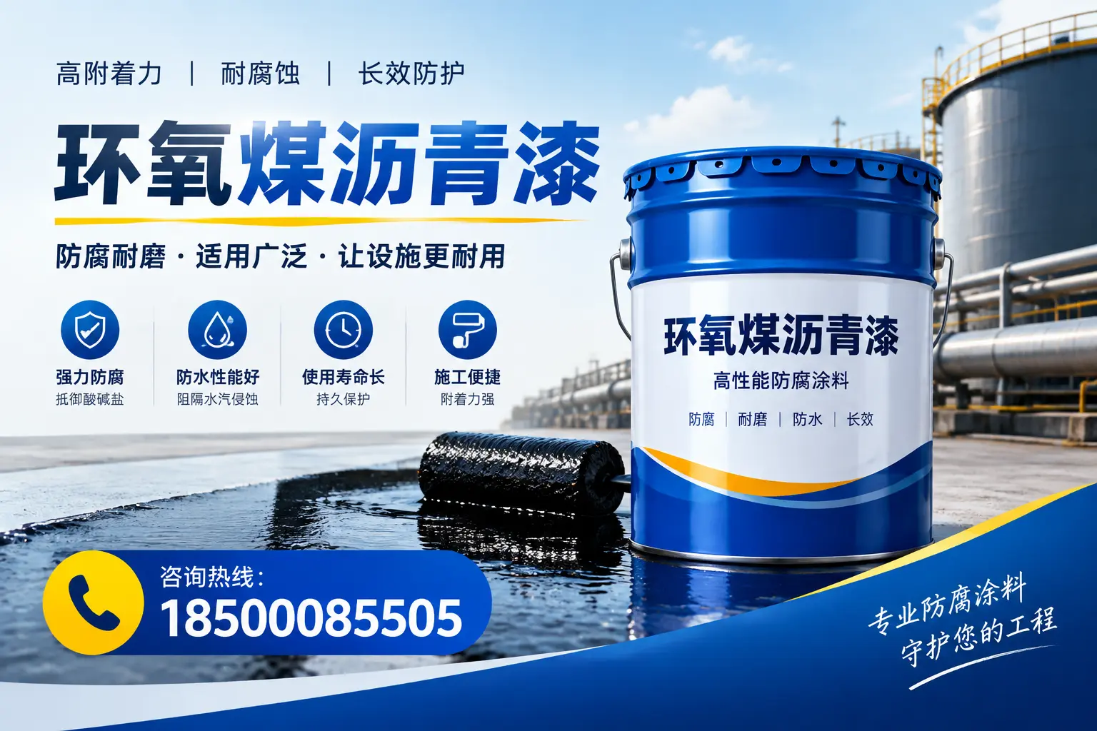 环氧煤沥青漆与其他涂料的对比分析，助力福鼎企业决策